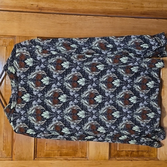 Philosophy Republic  button down long-sleeved  top L - Picture 2 of 5